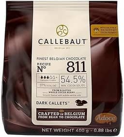 Gotas de Chocolate Meio Amargo 54,5% Cacau 811 400g - Callebaut