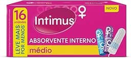 Intimus Absorvente Interno Médio, 16 Unidades