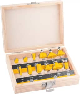 1 Jogo De Fresas Para Madeira Com 12 Peças, Vonder Vdo1838 Vonder