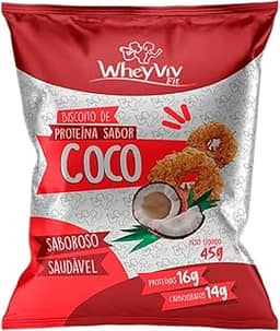 Biscoito de Coco - Wheyviv - 45g