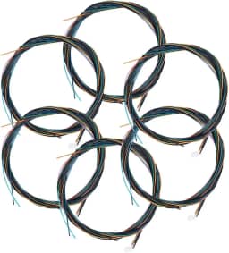 Corda de guitarra acústica de liga de cobre de nylon colorido, adequada para guitarras clássicas