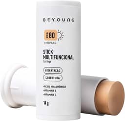 Beyoung Stick Multifuncional Com Cor FPS 80 Bege 14g