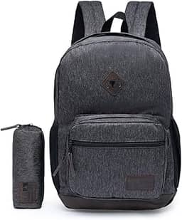 Mochila Cavalera Original Masculina Reforçada Cinza