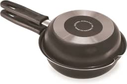 Omeleteira/Sanduicheira Baby Alumínio Fortaleza Preto