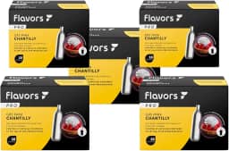 Cápsulas de Gás de Chantilly Pro para Sifão 50 Unidades