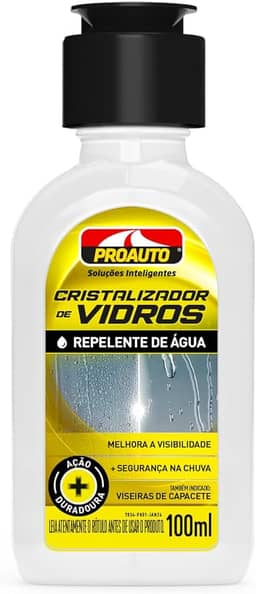 Proauto Cristalizador de Vidros 100 ml