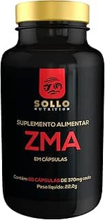 ZMA (Zinco, Magnésio e Vitamina B6) - 60 Cápsulas Sollo Nutrition