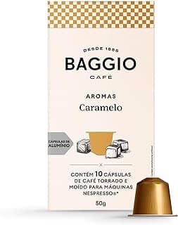 Baggio Café Cápsulas De Café Aroma Caramelo Compatível Com Nespresso Contém 10 Cápsulas
