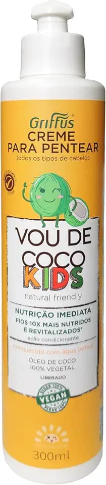 Griffus Creme Para Pentear Vou De Kids 300 Ml Cosméticos