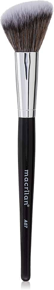 Pincel profissional angular para blush - Linha A - A07, Macrilan
