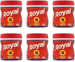 Fermento Quimico Pó Royal 100G Kit Pack 06 Frascos