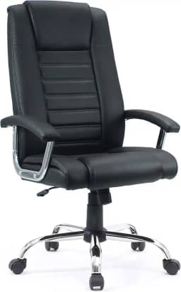 Cadeira de Escritório Presidente Ergonômica PU Duoffice Carrara DU501