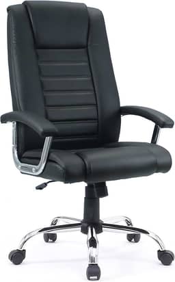 Cadeira de Escritório Presidente Ergonômica PU Duoffice Carrara DU501