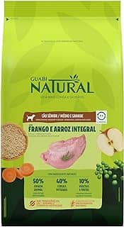 Guabi Natural, Ração Cães Sênior Porte Médio E Grande, Frango E Arroz Integral, 12Kg