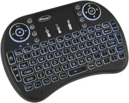 Mini Teclado Wireless USB com Touchpad para Smart TV, TV Box, PC e Notebook