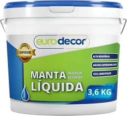 Manta Liquida Impermeável para Pisos e Paredes - 3,6Kg - Crômio