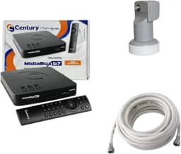 Kit Receptor Digital Banda C/ku Full Hd B7