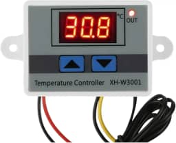 Controlador de temperatura termostato digital W3001 110V - 220V Bivolt chocadeira, freezer, geladeira, aquecedor digital