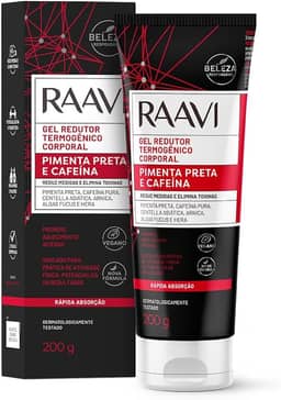 Raavi Gel Redutor Termogênico 200 G