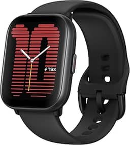 Amazfit Active 42mm A2211 Smartwatch Amazfit Active C/alexa Gps Amoled 1.75 /Bluetooth Calling/with 120+ Sports Modes (Black)