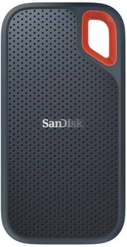 SanDisk 2TB Extreme Portable External SSD - USB-C, USB 3.1 - SDSSDE60-2T00-G25