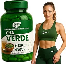 Chá Verde -120 capsulas 500Mg