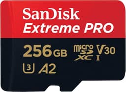 Cartão microSDXC™ SanDisk Extreme PRO UHS-I - 256 GB - SDSQXCD-256G-GN6MA