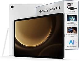 Samsung Galaxy Tab S9 FE, S Pen in-Box, RAM 6 GB, ROM 128 GB expansível, Wi-Fi, tablet IP68, prata