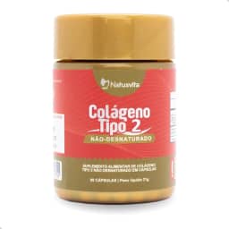Colágeno Tipo 2 Não Desnaturado. 40mg por Cápsula. (1 und. 60 cápsulas)