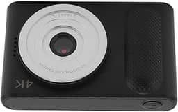 Câmera Digital Portátil, 4K 48MP HD Micro Câmera 16x Zoom Digital Scratch Digital Scret e Luz para Viajar (Preto)