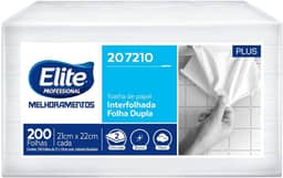 Elite Professional Papel Toalha Interfolhado Folha Dupla Elite Plus Com 200 Folhas