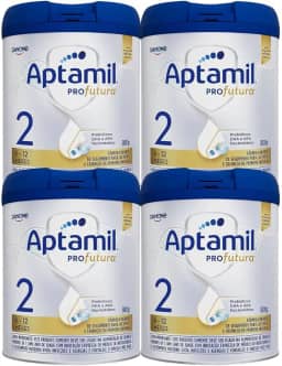 Fórmula Infantil Aptamil Profutura 2 800g - Kit 4 latas