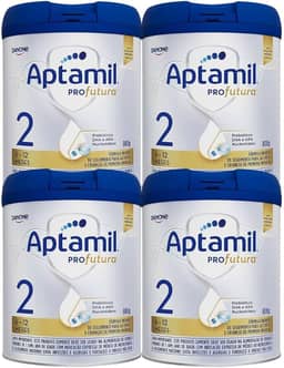 Fórmula Infantil Aptamil Profutura 2 800g - Kit 4 latas