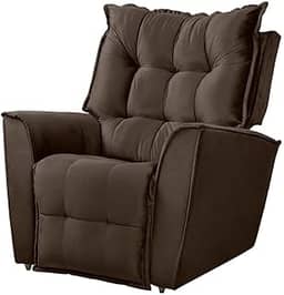 Speciale Home - Poltrona do Papai Reclinável King Veludo Speciale Home