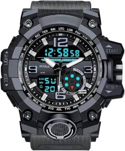 Relogio Masculino Shock Esportivo Grande Resistente À Água