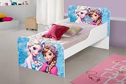 Mini Cama 100% MDF Infantil Personagem Meninas (Frozen)