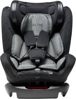 Cadeira de Carro Infantil 0 a 36Kg Elite 4 em 1 Preto e Cinza Ônix - Maxi Baby