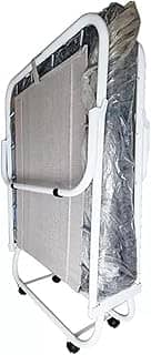 Cama Dobrável Elegance com Colchão D20 INMETRO, Suporte de até 120kg