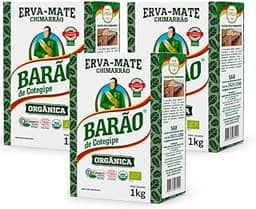 Erva Mate Barão Orgânica Vácuo 1 kg