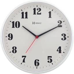 Relógio de Parede Quartz Branco