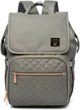 Mochila Bolsa Maternidade Lequeen Grande Multifuncional Trocador Usb