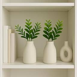 Dupla Vasinho Suculenta Realista Design Moderno
