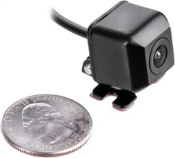 SONICELECTRONIX A Menor Câmera De Ré Universal Metal Para Carro Do Mundo. Minicâmera À Prova D'Água Alta Resolução 170°