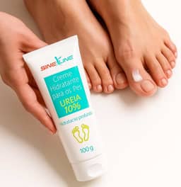 Creme Hidratante para os Pés com Ureia 10%, Hidratação Profunda, 100g Sineline