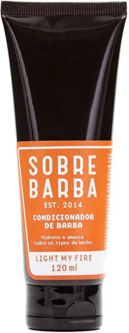 Condicionador de Barba - Light My Fire 120Ml, Sobrebarba, Laranja