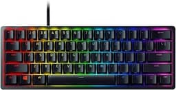 Teclado Mecânico Gamer Razer Huntsman Mini-Click Optical Switch Purple, Preto