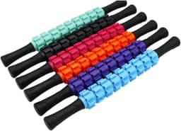 Rolo De Liberação Miofascial Barra Bastão De Massagem Alivia Dores Soltura - Cores Sortidas