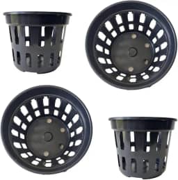 Kit 20 Vasos Vazado Para Plantar Plantas E Orquídeas Vs 15 Plastico Alta Drenagem Plantio Jardim Cultivo