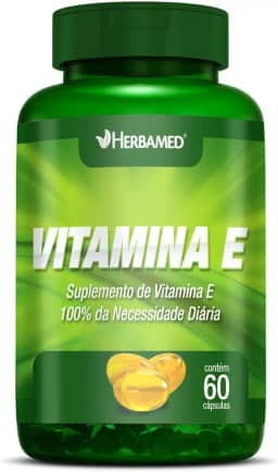 Herbamed Vitamina E - 60 Cápsulas -