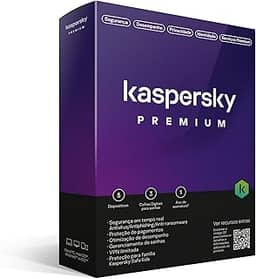 Kaspersky Antivírus Premium 5 Dispositivos 1 Ano